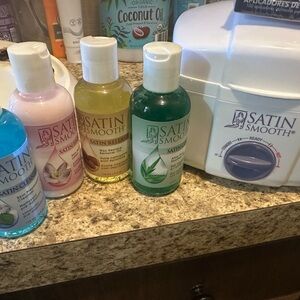 Satin Wax kit and machine w/ wax